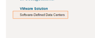 Software defined data centers